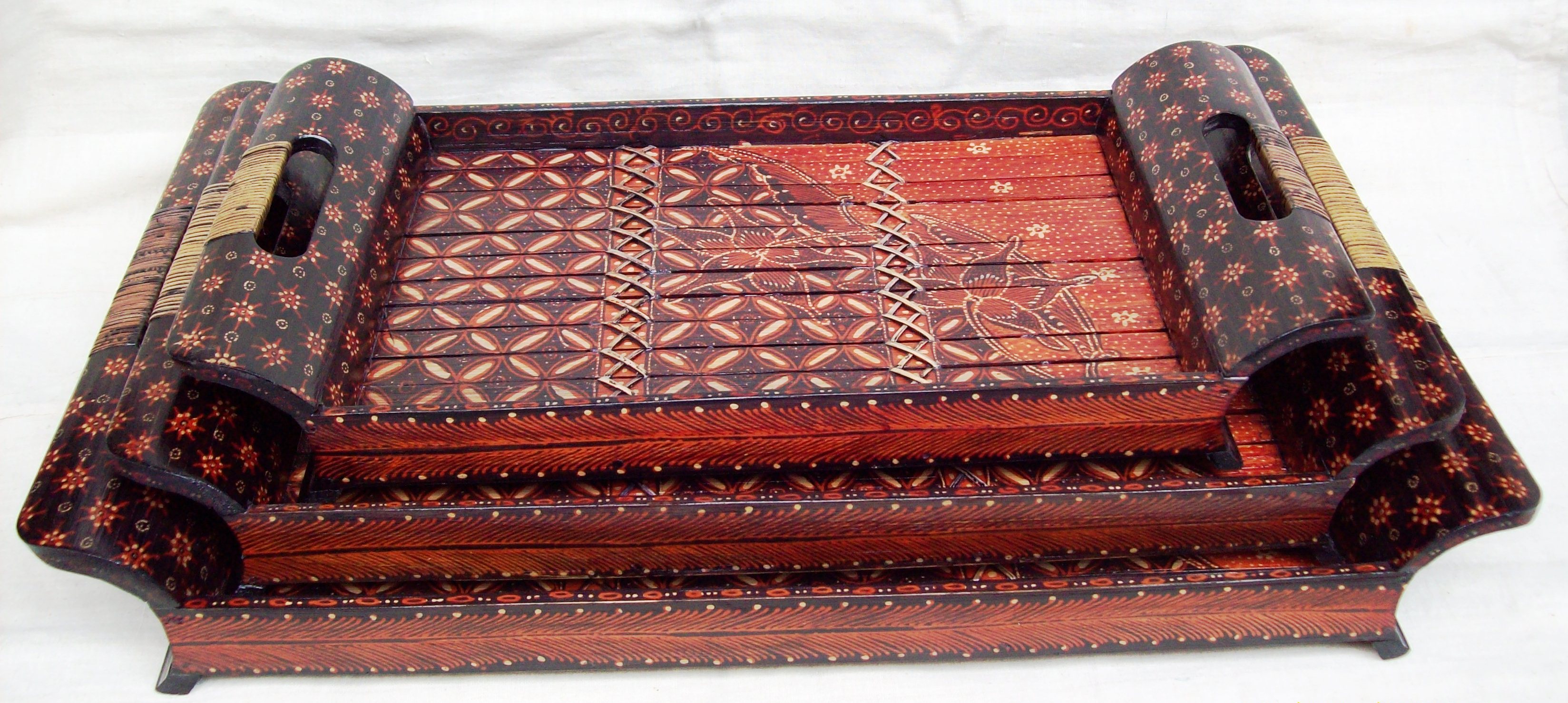 Wooden Batik Decoration & Accessories | Indonesia Batik Corner